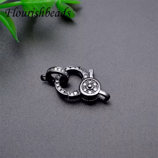 6 Teeth Plastic Black Hair Clasp Promotion Sale