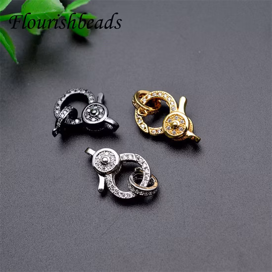 Venta de promoción de broche de pelo negro de plástico de 6 dientes