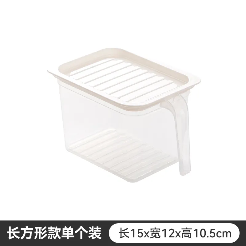 Contenedor de almacenamiento de fieltro marrón de telas termoformadas con mango de madera para artículos domésticos Nodic con mango