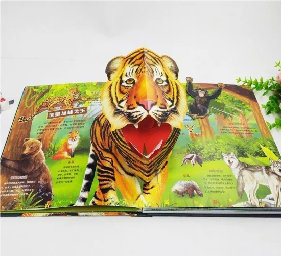 OEM Magic Creative Pop-up Children Kids Libros 3D