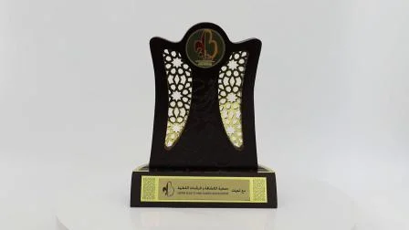 Promoción Metal Artesanía Artes Oro Personalizado Trofeo Música Danza Plástico/Madera Base Trofeos Copa (12)