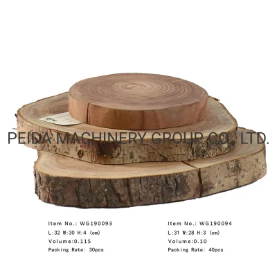 Redondo de madera de pino ecológico, nuevo diseño, artesanía con personalidad, discos de madera antiguos, adorno artesanal